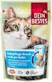 Katzenleckerli Dental Knabbertaschen mit Huhn Dein Bestes