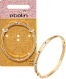 Armreif mit Strassteinen, Gold-Optik ebelin