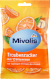 Cukier gronowy, cukierki o smaku pomarańczy Mivolis