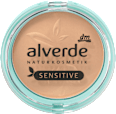 Puder do twarzy Mattifying Powder Sensitive Medium Beige 02 alverde NATURKOSMETIK