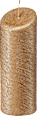 Kerzen gestuft & abgeschrägte Oberfläche, gold metallic Dekorieren & Einrichten