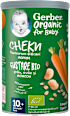 Био пшенично-овесен снакс с морков, от 10+ м. Gerber Organic