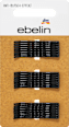 Haarklemmen schwarz/braun/goldfarben ebelin
