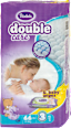 double care AirDry pelene 3 midi (4 – 9 kg) + vlažne maramice 40 kom. Violeta
