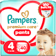 plenkové kalhotky. velikost 4 Pampers Premium Care