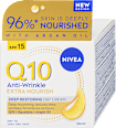 Nappali arckrém Q10 Anti-Wrinkle EXTRA NOURISH DEEP RESTORING NIVEA