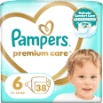 pleny, velikost 6 Pampers Premium Care