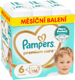 pleny velikost 6, měsíční balení Pampers Premium Care