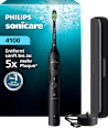 Elektrische Zahnbürste 4000 schwarz Philips Sonicare