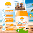 Lapte pentru piele sensibilă cu protecție solară pentru copii SPF 50+ Elmiplant
