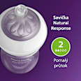 lahev Natural + savička Natural 2 Slow SCY900/01 PHILIPS AVENT