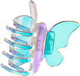 Haarklammer Schmetterling holografisch ebelin