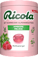Bonbons Schweizer Alpenkräuter Himbeere Melisse zuckerfrei Ricola