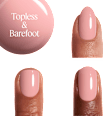 Nagellack Topless & 121  Barefoot essie