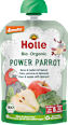 Quetschie Power Parrot, Birne & Apfel mit Spinat ab 6 Monaten Holle