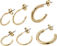 Creolen Gold-Optik ebelin