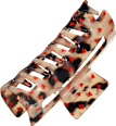 Haarklammer mit Herzchenprint ebelin