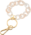 Schlüsselanhänger Gliederkette, rosa ebelin