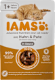 Nassfutter Katze mit Huhn & Pute in Sauce IAMS