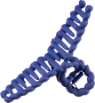 Haarklammer Bubble-Optik, blau ebelin