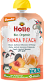 Quetschie Panda Peach, Pfirsich, Aprikose, Banane mit Dinkel ab 8 Monaten Holle