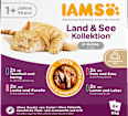 Nassfutter Katze Land & Sea Collection in Gelee Multipack (8x85 g) IAMS