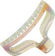 Haarklammer holografisch ebelin
