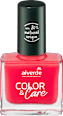 Лак за нокти Color & Care - № 220 Sunny Coral, 10 ml alverde NATURKOSMETIK