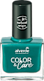 Lak za nokte Color & Care – 240 Elegant Teal alverde NATURKOSMETIK