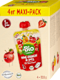 Bio sadni pripravek iz hrušk, jagod in jabolk, Maxi-Pack dmBio
