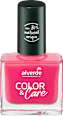 Lak za nohte Color & Care, 230 Summer Pink alverde NATURKOSMETIK