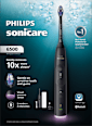 Elektromos fogkefe Sonicare 6500 fekete színben tokkal Philips Sonicare