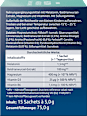 Dr. Theiss Melatonin+Magnesium 400 Schlaf-Muskel-Komplex mit Orangen Maracuja Geschmack Pulver 15 Sachets à 5g DR.THEISS