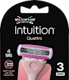 Náhradné holiace hlavice Intuition Quattro WILKINSON SWORD
