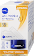 Arckrém szett Anti-Wrinkle, revitalizáló és ránctalanító 55+  NIVEA