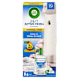 Active Fresh légfrissítő készülék és utántöltő Pamut és fehér orchidea illattal AIR WICK