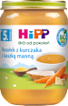 Rosołek z kurczaka z kaszką manną, po 5. miesiącu HiPP