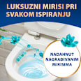 DeLuxe osvježivač za WC školjku Jasmine Bref