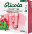 Drink Cubes melagrana e menta Ricola