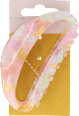 Akrilna sponka za lase, pisana s-he stylecollection