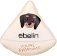 Schminkschwamm Powder-Puff PAW ebelin