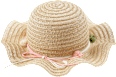 Strohhut, beige, Gr. 52/53 PUSBLU