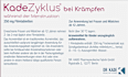 KadeZyklus bei Krämpfen bei Krämpfen während der  Menstruation 250mg Filmtabletten KadeZyklus