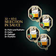 Nassfutter Katze Selection in Sauce Geflügel Variation Mega Pack Sheba