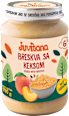 Dečija kašica - breskva sa keksom, od 6. meseca  juvitana