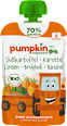 Quetschie Süßkartoffel, Karotte, Linsen, Brokkoli & Banane ab 8 Monaten pumpkin organics