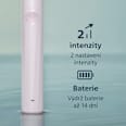 sonický elektrický zubní kartáček 2100 HX4021/03, růžový Philips Sonicare
