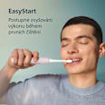 sonický elektrický zubní kartáček 2100 HX4021/03, růžový Philips Sonicare