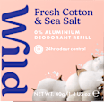 Reumplere deodorant stick Fresh Cotton&Sea Salt Wild