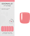 UV Gel Nagelfolien, Gel Strips Pediküre Lazy Flamingo  Doonails
